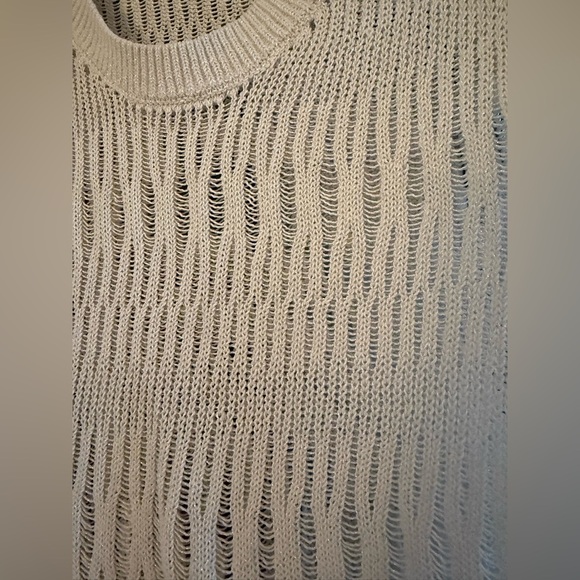 LIKE NEW Zara Lurex Knit Tank - Picture 6 of 6